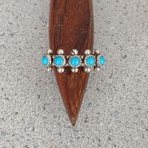 Sterling Turquoise Ring(7.5)